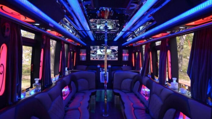 red rocks party bus