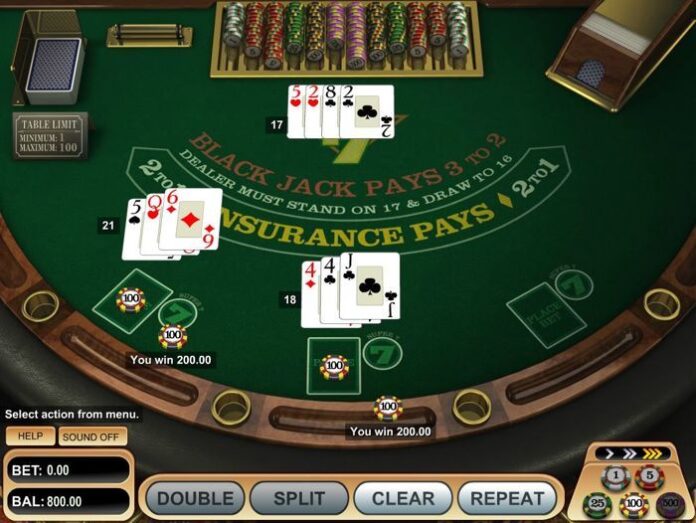 Playing Online Blackjack