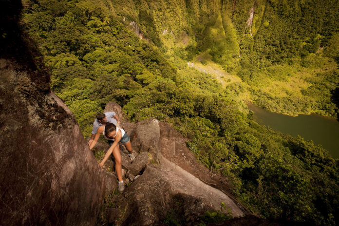 Caribbean volcanoes hiking