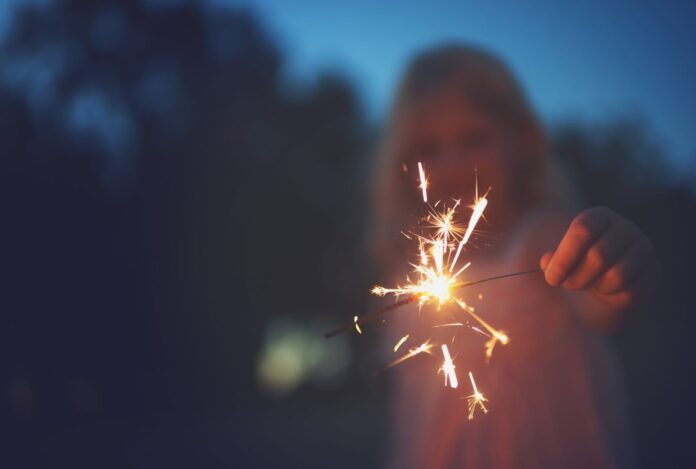 Sparklers type of pyrotechnic products