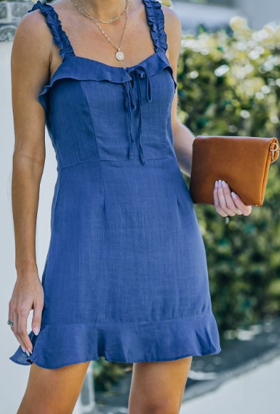 how to style a flowy dress - Fabric and Color Choices
