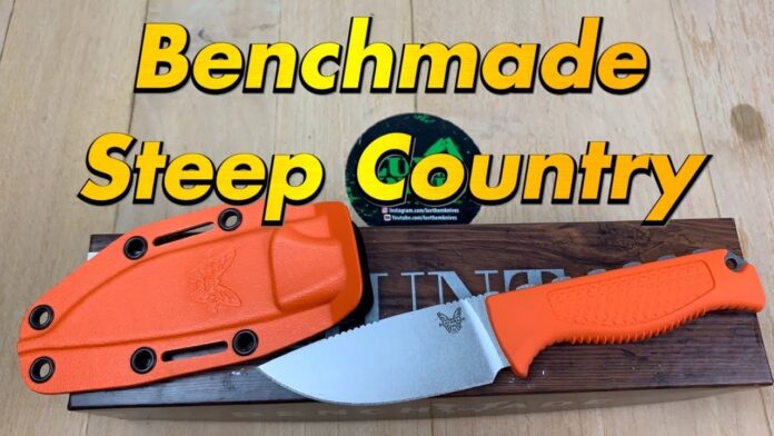 Benchmade Steep Country - light hunting knife