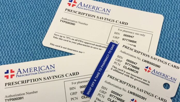 Prescription Savings Cards - saving money on perp medicine
